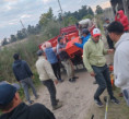 Limpieza en el acceso a la Capilla San Cayetano